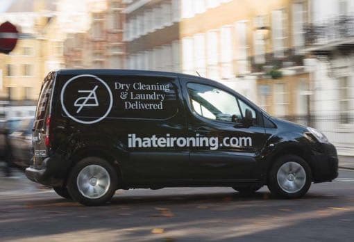 ihateironing van out for collection