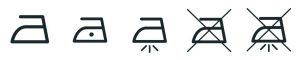 ironing care label symbols ironing care label symbols