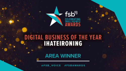 ihateironing take home accolade at FSB Awards