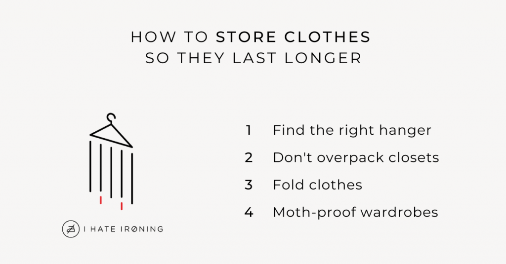 make your clothes last longer and cut down on clothes spend