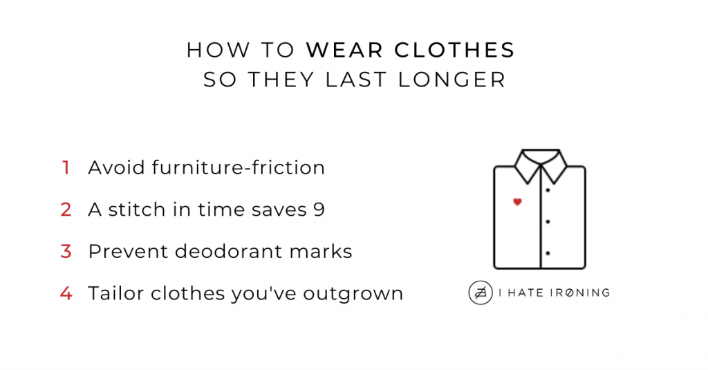 make your clothes last longer and cut down on clothes spend 