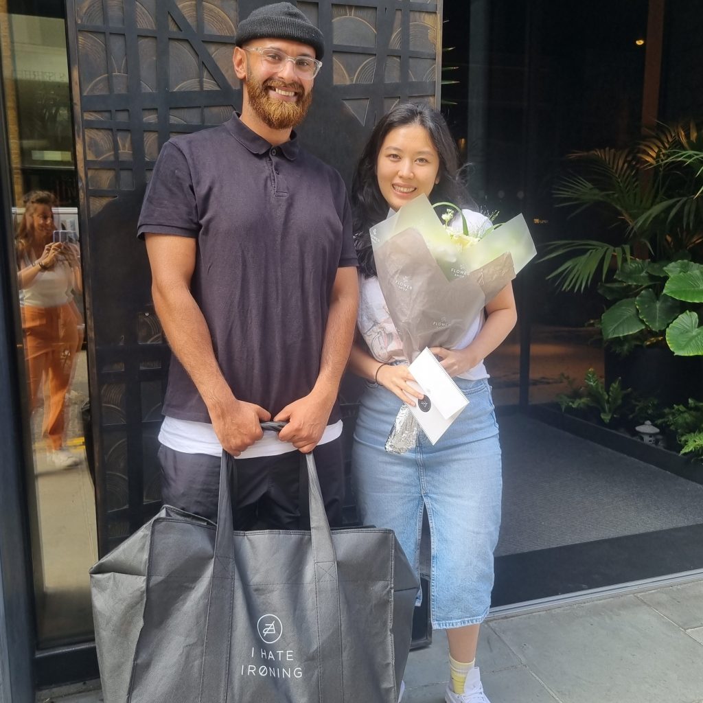 ihateironing customer celebration free laundry giveaway