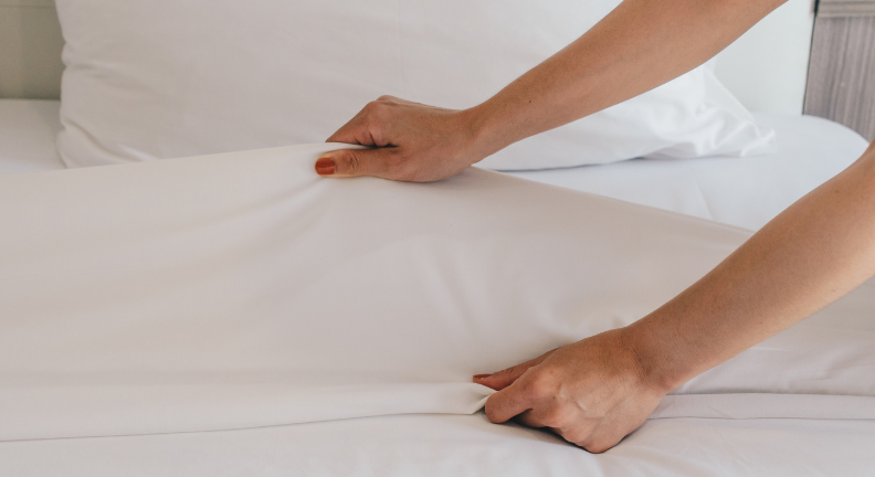 spring cleaning bedding duvets mattress