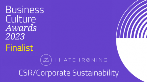 ihateironing: Business Culture Awards Finalist 2023