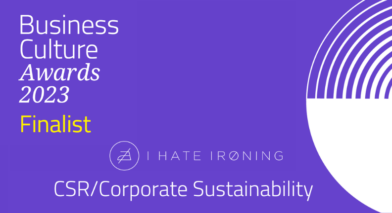 ihateironing: Business Culture Awards Finalist 2023