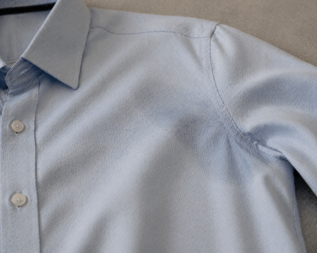 sweat stain on top